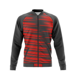 Veste de sport à fermeture éclair intégrale avec poches, design personnalisé |   Chaud, respirant, séchage rapide |   Tailles Homme Femme Jeunesse |   Veste d'entraînement - Product Image 1