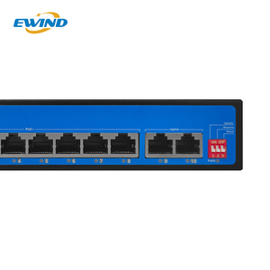 Tốt nhất bán <span class=keywords><strong>10</strong></span> cổng <span class=keywords><strong>100m</strong></span> đám mây không được quản lý PoE chuyển đổi với xây dựng trong cung cấp điện - Product Image 3