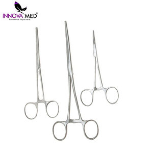 Pinces Kelly en acier inoxydable de haute qualité pinces droites et incurvées pour usage médical Base d'instruments chirurgicaux durables - Product Image 6