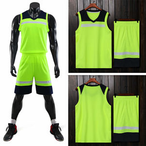 Top qualité séchage rapide couleur unie Bsci été maillot de basket-ball en gros uniforme impression personnalisée maillot uniforme de basket-ball - Product Image 5