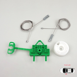 Juego de Reparación de Elevalunas Eléctrico BWR391, Puerta Delantera Izquierda para Linea 323 110 2007-2018 51892561 - Product Image 1