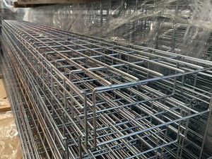 Bandeja para Cables de Malla de Alambre de Acero Industrial de Alto Rendimiento Hongfeng HF-164, Galvanizada en Caliente, Rango de Temperatura de -20~+70°C, 100KGS/M - Product Image 3