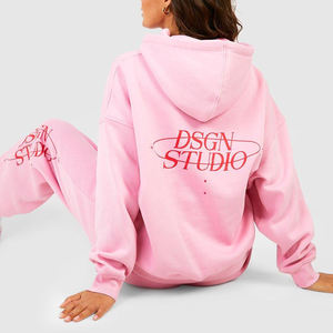 Conjunto Deportivo de Invierno para Mujer con Capucha, Diseño Moderno y Cómodo, Impresión Personalizada - Product Image 3