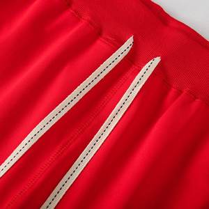 Pantalones cortos atléticos de algodón para hombre, pantalones cortos deportivos para correr en el gimnasio de entrenamiento de 7 pulgadas, cintura elástica con cordón ligero - Product Image 2