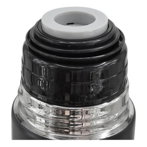 Thermos in Acciaio Inossidabile 500ml Nero con Valvola Antigoccia e Coperchio a Vite - Product Image 4