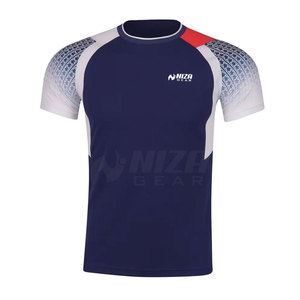 ชุดเทนนิสผู้ชายคุณภาพสูง NIZA GEAR ผ้าโพลีเอสเตอร์ระบายอากาศได้ดี เป็นมิตรกับสิ่งแวดล้อม เหมาะสำหรับกีฬากลางแจ้ง รุ่น NG-TU-01 - Product Image 3