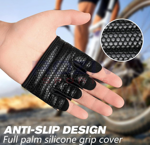 Hot <b>Sale</b> Custom Half-finger Neoprene High Quality Unisex <b>Weight</b> Lifting Gloves Gym Support Extra Grip Breathable Fitness - Product Image 6