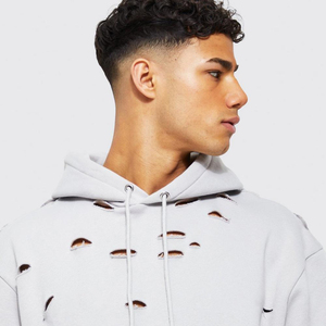 Service OEM le plus vendu sweats à capuche pour hommes prix de gros sweats à capuche pour hommes meilleure qualité 100% coton sweats à capuche pour hommes - Product Image 3