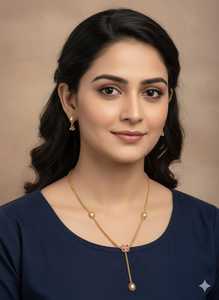 Bijoux fantaisie pendentif antique ensembles 22cm & 15gm pour anniversaire fiançailles porter ensemble de bijoux de mariée avec boucle d'oreille - Product Image 5