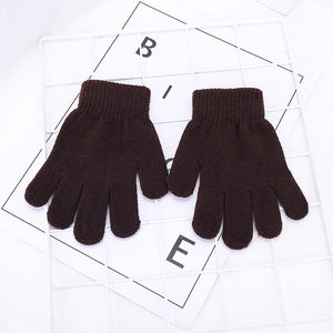 Gants d'hiver bon marché pour garçons et filles Gants tricotés en acrylique pour garder la chaleur - Product Image 3