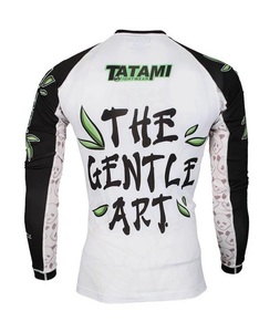 Quick-Dry Digital Print Rash Guard for Adults Men Long Sleeve Quick Dry Plus Size Compression Shirts Rash Guard - Product Image 1