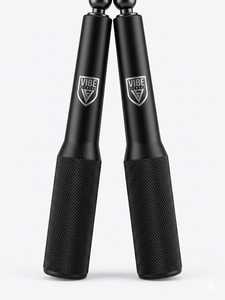 Corde à sauter professionnelle à manche en aluminium, câble en PVC de 3 mm avec roulements à billes pour entraînement en salle de sport, CrossFit et cardio - Product Image 5