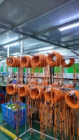 Cable Industrial Flexible con Cubierta de PVC, 1.5/2.5/4/6 mm², 4 Núcleos, para Servomotor, Alta Flexibilidad, Blindado, para Cadena Portacables