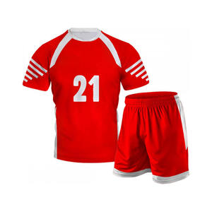 Uniformes de Voleibol Personalizados al por Mayor para Hombre con Logotipo Bordado en 3D, Tela de Poliéster Impermeable y Absorbente de Humedad - Product Image 6