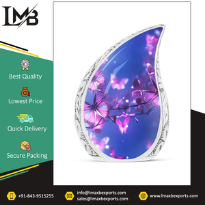 โกศใส่เถ้ากระดูกทรงหยดน้ำตาแบบกำหนดเองได้ - Product Image 4