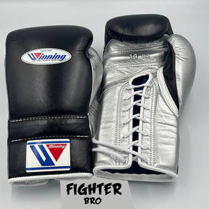 Guantes de boxeo de piel auténtica, venta al por mayor, guantes de boxeo con logotipo personalizado, guantes de boxeo - Product Image 6