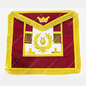 TABLIER DE L'ORDRE D'ATHELSTAN REGALIA MAÇONNIQUE-TABLIER FRANC-MAÇON GRAND - Product Image 6