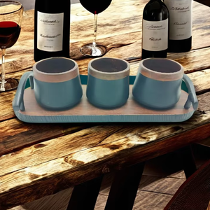 Moderno y Elegante Juego de Condimentos de Madera Ecológica con Tarro para Especias y Bandeja para Almacenamiento en la Cocina y Uso Alimentario - Product Image 1