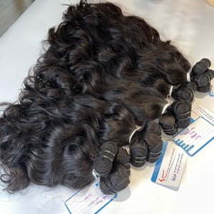 Lujo Raw Hair Natural ondulado Sin procesar 100% vendedores de extensiones de cabello vietnamitas - Product Image 1
