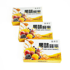 Paquete de Palitos de Miel de Frutas Naturales Mezcladas, Etiqueta Privada, Fórmula Personalizada, Sobres de Miel de Dosis Individual - Product Image 4