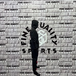 Chándal de Jogging lavado con ácido de gran tamaño personalizado para hombre, Sudadera con capucha bordada desgastada, conjunto de pantalones de chándal para chándal de invierno - Product Image 4