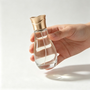 100ml Square Luxury Designer Perfume Bottle EDP EDT Lasts 12h <b>Spray</b> Screw Cap Stainless Steel Collar Glass 15x12x10cm Elegant - Product Image 5