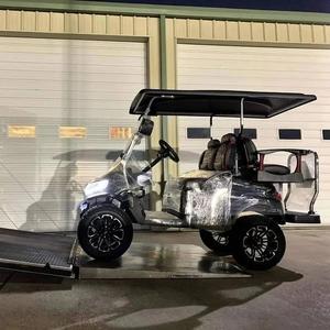 2025 voiturettes de golf électriques Gulf 1-2 sièges quatre roues hors route avec sièges pliants à vendre USA Floride - Product Image 2