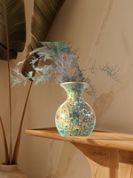 Vase à fleurs en papier mâché pour la décoration intérieure Décoration de salon élégante