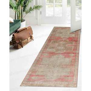 Tapis imprimé - Décoration de bureau de style antique, design turc, tapis de cuisine et de salle de bain, tapis doux non tissé - Product Image 5