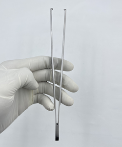 Pince à tissus standard pince chirurgicale pince à épiler style pince médicale dents en acier inoxydable 1x2 , 14.5cm Instruments chirurgicaux - Product Image 4