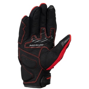 Gants de moto en cuir pour homme, à doigts entiers, légers et antidérapants pour le cyclisme, le motocross et les sports équestres (respirants) - Product Image 3