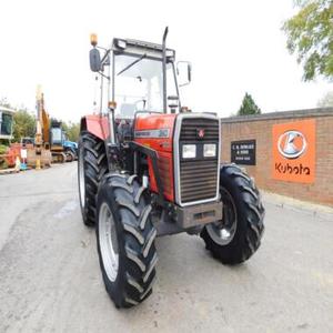 Tracteur agricole d'occasion Massey Ferguson 390 85 CV 4x4 avec pompe centrale, composants de boîte de vitesses et moteur de tracteur agricole à vendre - Product Image 3
