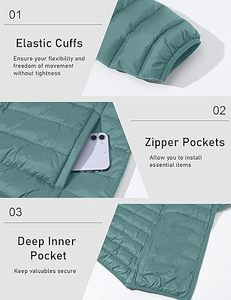 2025แจ็คเก็ตขนเป็ดผ้าโพลีเอสเตอร์100% ระบายอากาศเป็นมิตรกับสิ่งแวดล้อมของผู้ชายเสื้อแจ็คเก็ตตัวยาวคอตั้งโลโก้ด้านหน้าตามสั่ง - Product Image 6