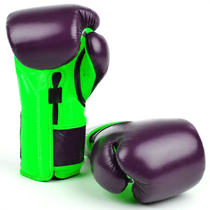 Gants de boxe en cuir PU de haute qualité pour la vente en gros – Gants d'entraînement à absorption des chocs pour le kickboxing et le fitness, fabriqués au Pakistan - Product Image 6