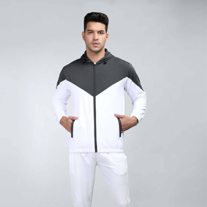 Chándal Deportivo con Capucha para Hombre, Transpirable, Estilo Urbano, Color Sólido, para Invierno, Gimnasio o Uso Casual, Diseño Personalizado, 100% Algodón - Product Image 3