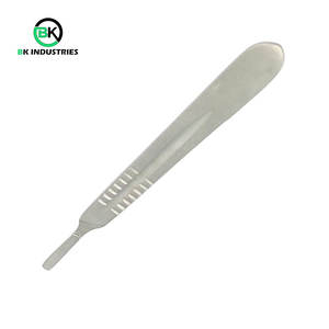 Mango de Bisturí Quirúrgico de Acero Inoxidable, Instrumento Médico Reutilizable, Mango de Bisturí Quirúrgico de Acero Inoxidable de Grado Médico - Product Image 4