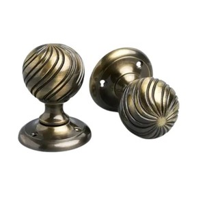 EXOTIX-Pomo de cajón de metal con diseño de copo de nieve hecho a mano y manija de puerta, latón, acero, vidrio de zinc para pomos de puerta de tocador - Product Image 1