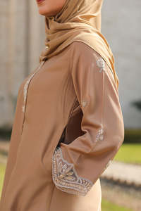 2024 Latest Modest Ethnic Muslim Clothing Top Demanding Abaya in Modern Style Plus Size Design - Product Image 3