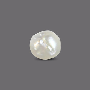 Perla de Agua Dulce Natural Basra Pearl de 5.26 Quilates, Forma de Botón, Blanca/Colorida, 5-6mm, para la Elaboración de Joyas - Product Image 1