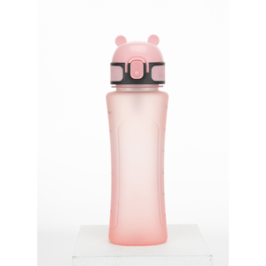 SilverJet Tritan Sport Water Bottle 450ml One-touch Lid Direct <b>Drinking</b> For Outdoor Travel Camping School Use - Product Image 4