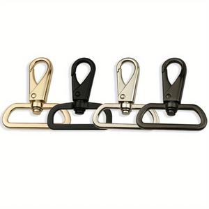 Mousquetons pivotants en métal pour sangles de sacs en cuir, ceintures, sangles de transport, porte-clés – Accessoires de quincaillerie à crochet rotatif - Product Image 1
