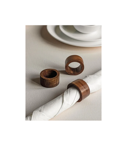 Porte-serviettes en bois design multiple pour la vaisselle Accessoires de fête de mariage échantillon gratuit expédition rapide - Product Image 4