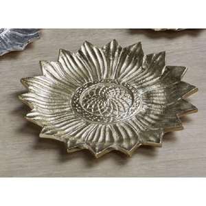 Feuille d'érable argentée Plat de table Présentoir décoratif Snacks Pâtisseries Cupcakes Plateau Bol Design moderne Plateaux de service Coût de gros - Product Image 5