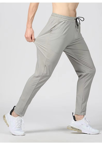 Pantalones Deportivos de Alta Calidad, Ligeros, Casuales, para Otoño, Corte Regular, Felpa Francesa, Transpirables, con Cierre de Cordón, Personalizados, Tallas Grandes - Product Image 5