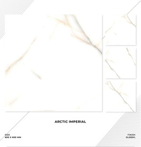 Ready to Ship Foshan Ceramics Marble White 600x600 600x1200mm Glazed Porcelain Tiles <b>for</b> Floor - Product Image 5