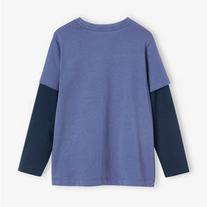 Precios asequibles Nueva llegada Camisa de manga doble para hombres en diferentes tamaños Camisa de manga doble ligera de diseño único - Product Image 2