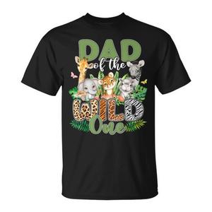 T-shirt coordinata per la famiglia Wild One per il primo compleanno a tema safari, regalo personalizzato elegante per papà - Product Image 1