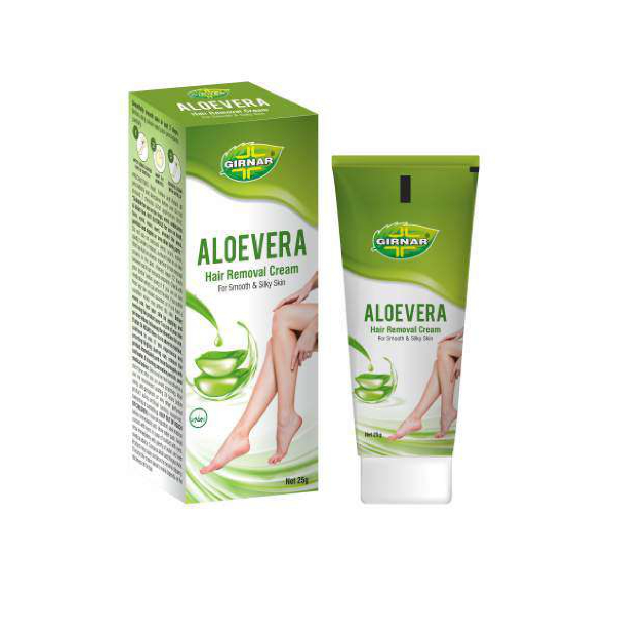 GIRNAR Instant Underarm Body Aloe Vera Hair Removal Cream