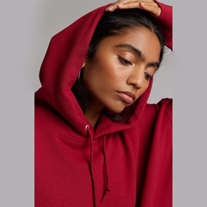 Sudadera con Capucha Informal para Mujer, de Invierno, Manga Larga, 100% Algodón, Talla Grande, Color Personalizable, Logotipo en la Parte Delantera, Secado Rápido - Product Image 4