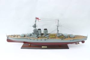 GIA NHIEN alta calidad diseño personalizado HMS WARSPITE barco alto modelo de Metal decoración del hogar bajo MOQ pintado aprobado para regalo - Product Image 6
